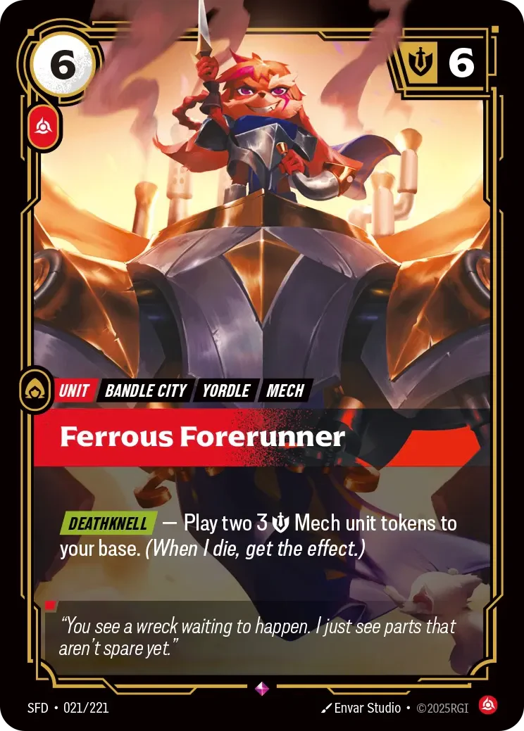 Ferrous Forerunner - 021/221 (SFD) Rare