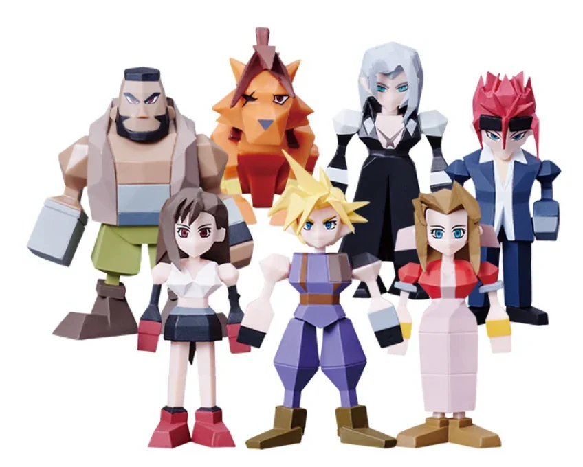 Final Fantasy VII: Polygon Figure Vol. 1 (DISPLAY)
