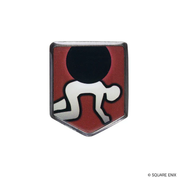 Final Fantasy XIV: Status Effect Pin Badge -  Heavy