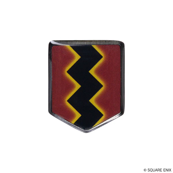 Final Fantasy XIV: Status Effect Pin Badge -  Paralysis
