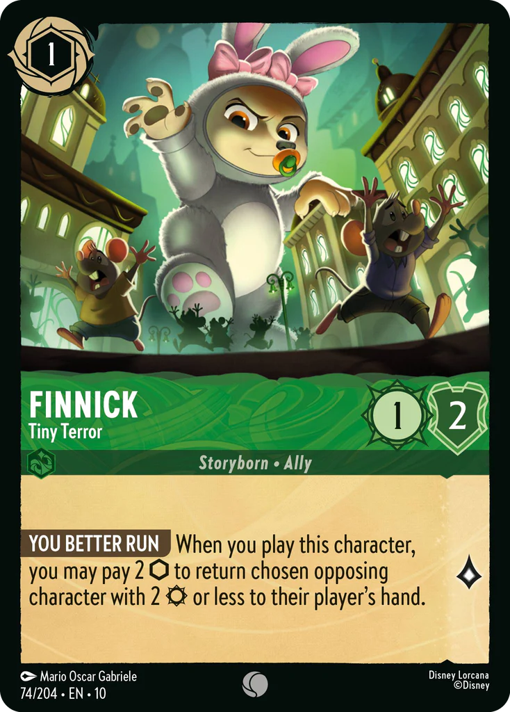 Finnick - Tiny Terror (074/204 - Whispers in the Well) Common
