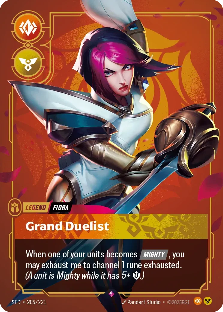 Fiora - Grand Duelist - 205/221 (SFD) Rare