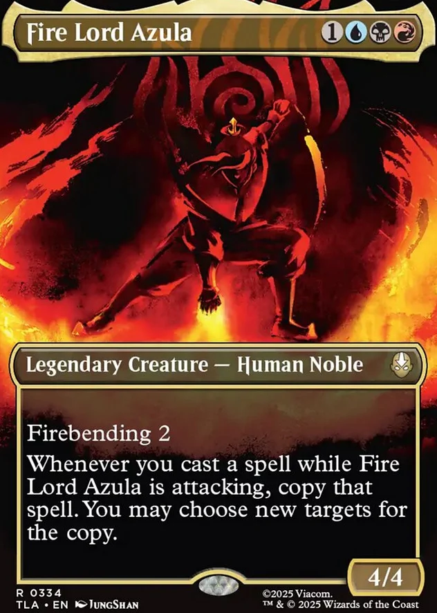 Fire Lord Azula [ #0334 Borderless ] (TLA-R) - Image 2