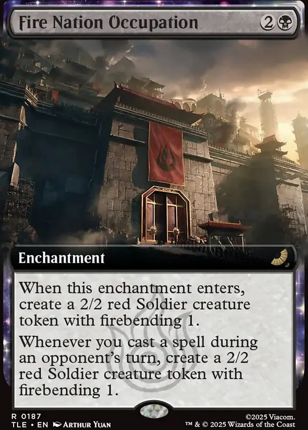 Fire Nation Occupation [ #0187 Extended Art ] (TLE-R) - Image 2