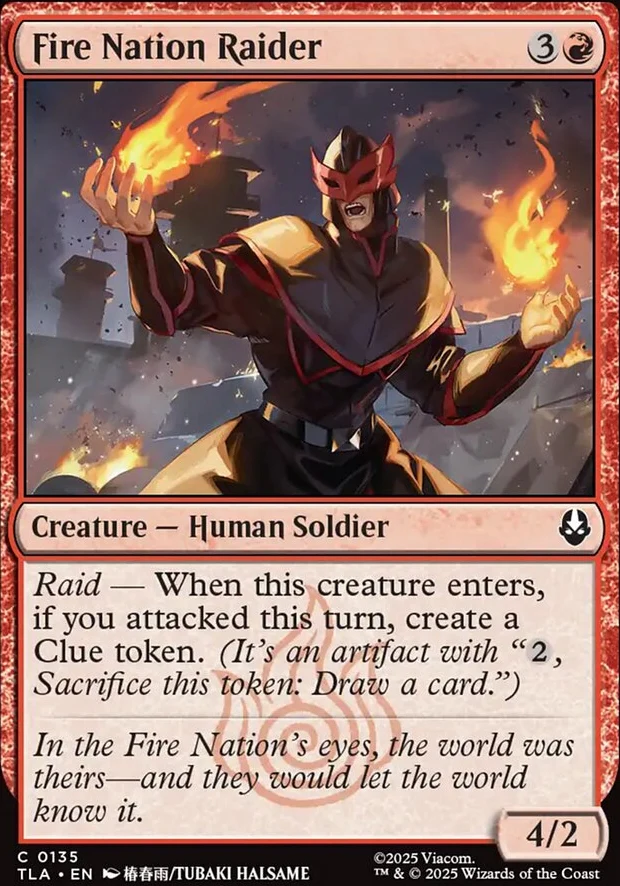 Fire Nation Raider [ #0135 ] (TLA-C) - Image 2
