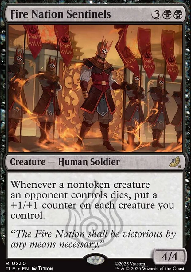 Fire Nation Sentinels [ #0230 ] (TLE-R) - Image 2