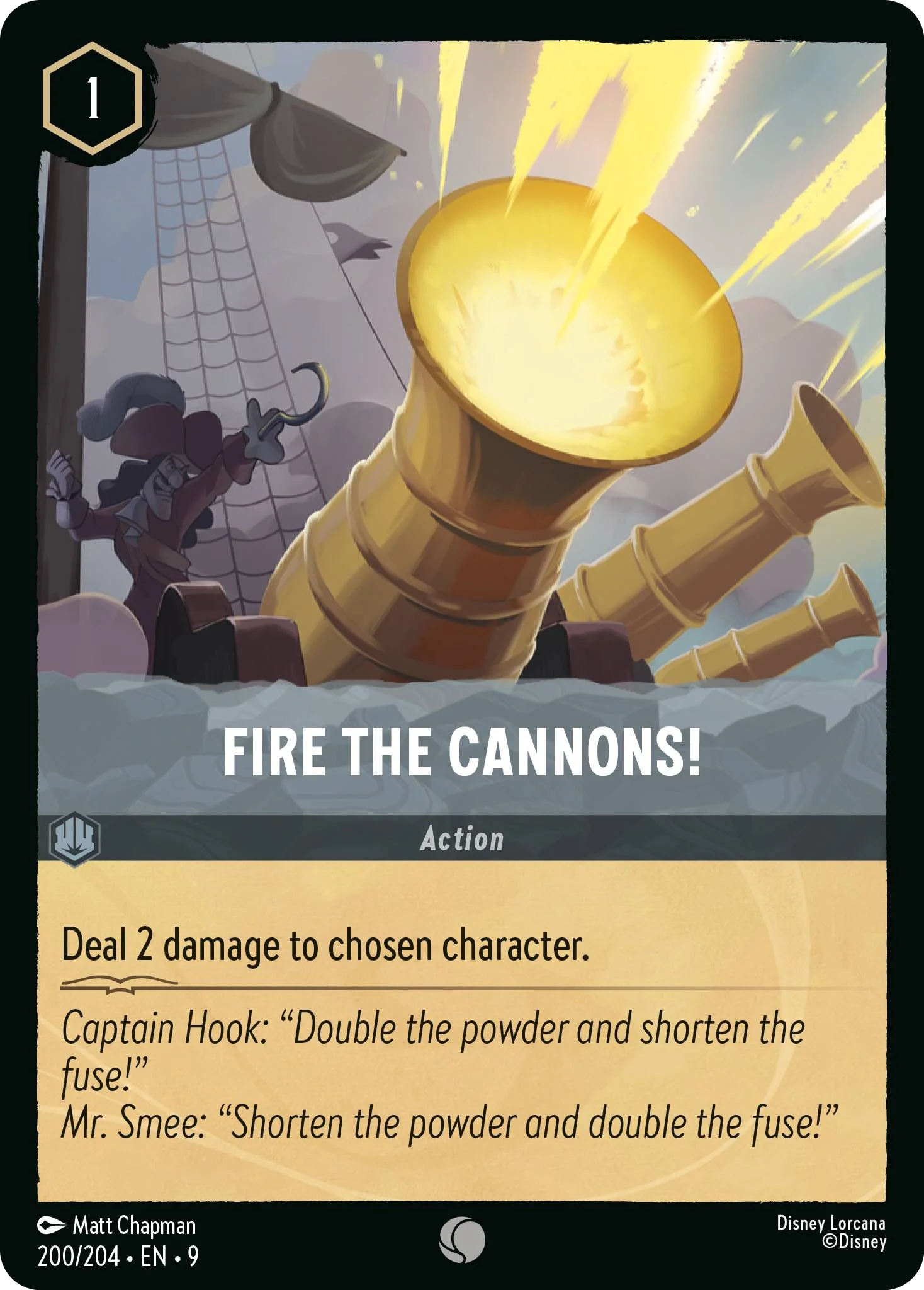 Fire the Cannons! (Fabled - 200/204)  Common
