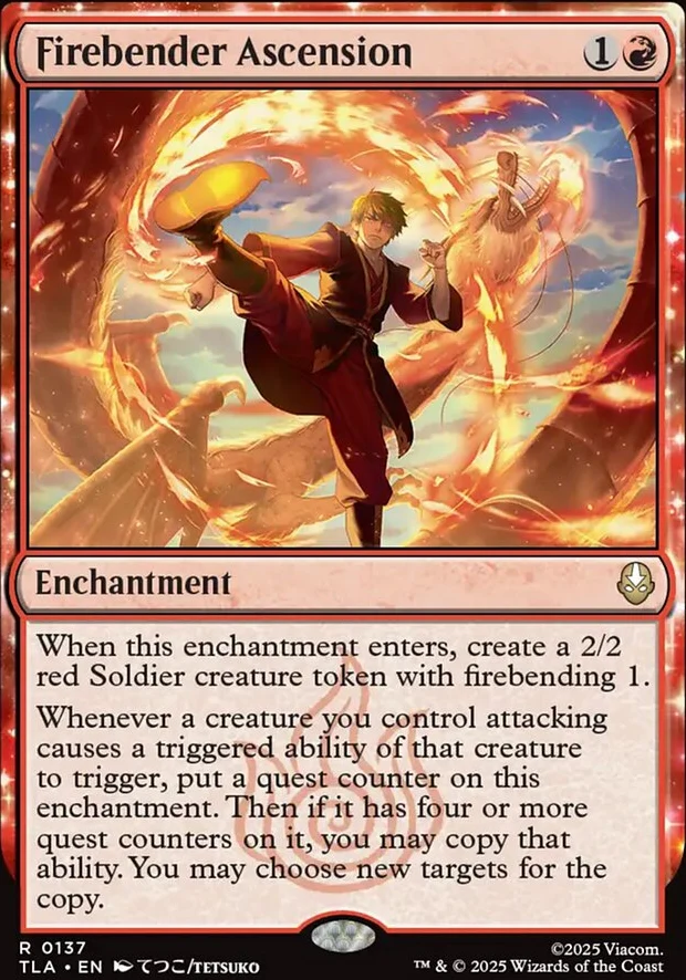 Firebender Ascension [ #0137 ] (TLA-R) - Image 2