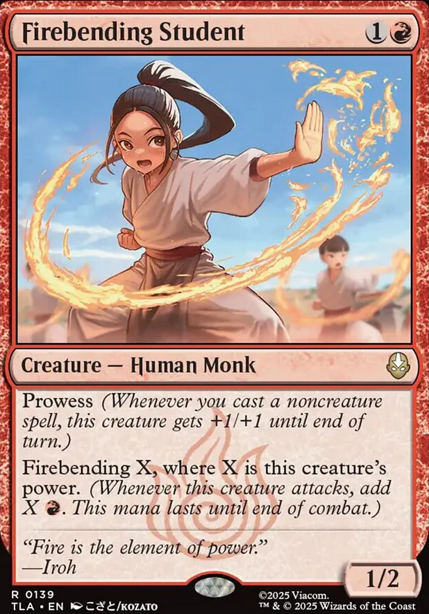 Firebending Student [ #0139 ] (TLA-R) - Image 2