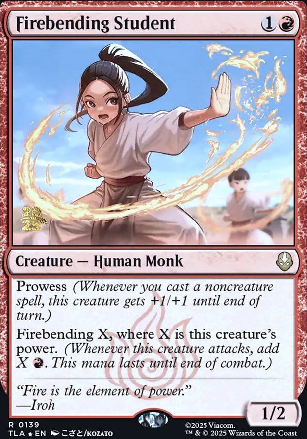 Firebending Student [ #0139 ] (TLA-R) - Image 3