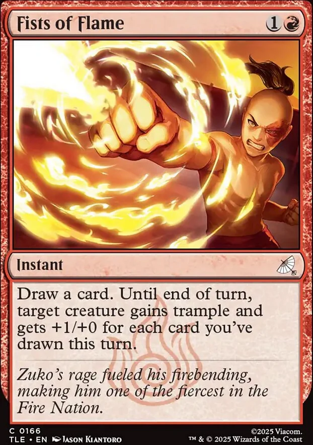 Fists of Flame [ #0166 ] (TLE-C) - Image 2