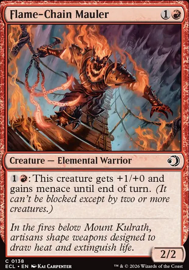 Flame-Chain Mauler [ #0138 ] (ECL-C) - Image 2