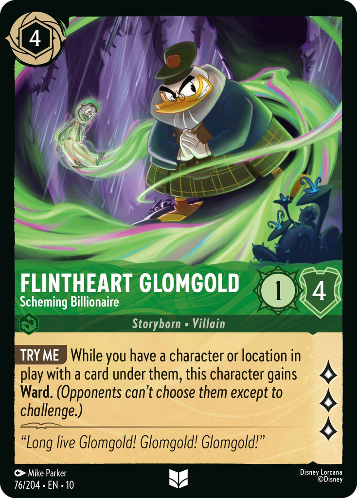 Flintheart Glomgold - Scheming Billionaire (076/204 - Whispers in the Well) Uncommon