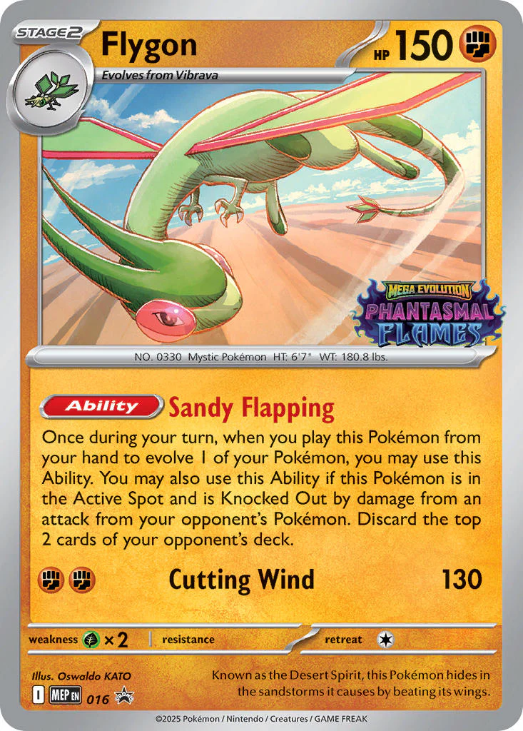 Flygon (Prerelease) - 016 (MEP) Promo