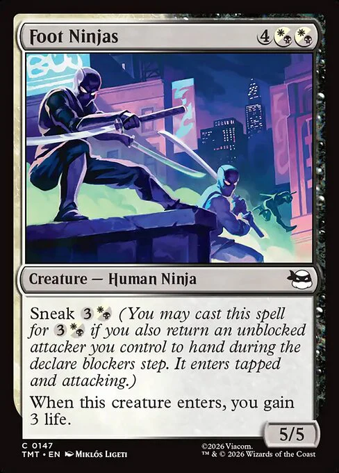 Foot Ninjas [ #0147 ] (TMT-C) - Image 2