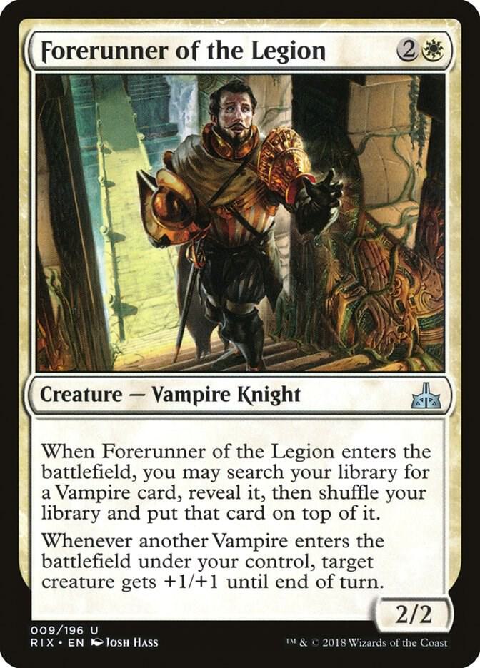 Forerunner of the Legion (RIX-U) Light Play