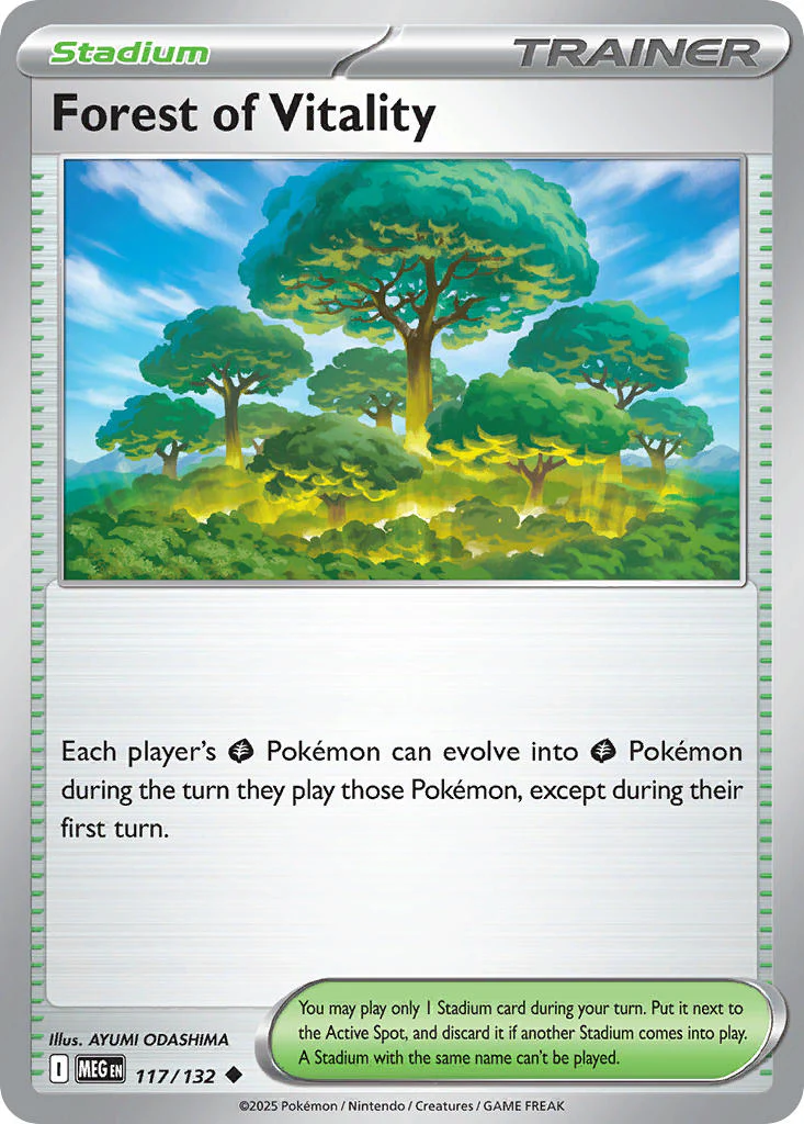 Forest of Vitality - 117/132 (MEG) Uncommon