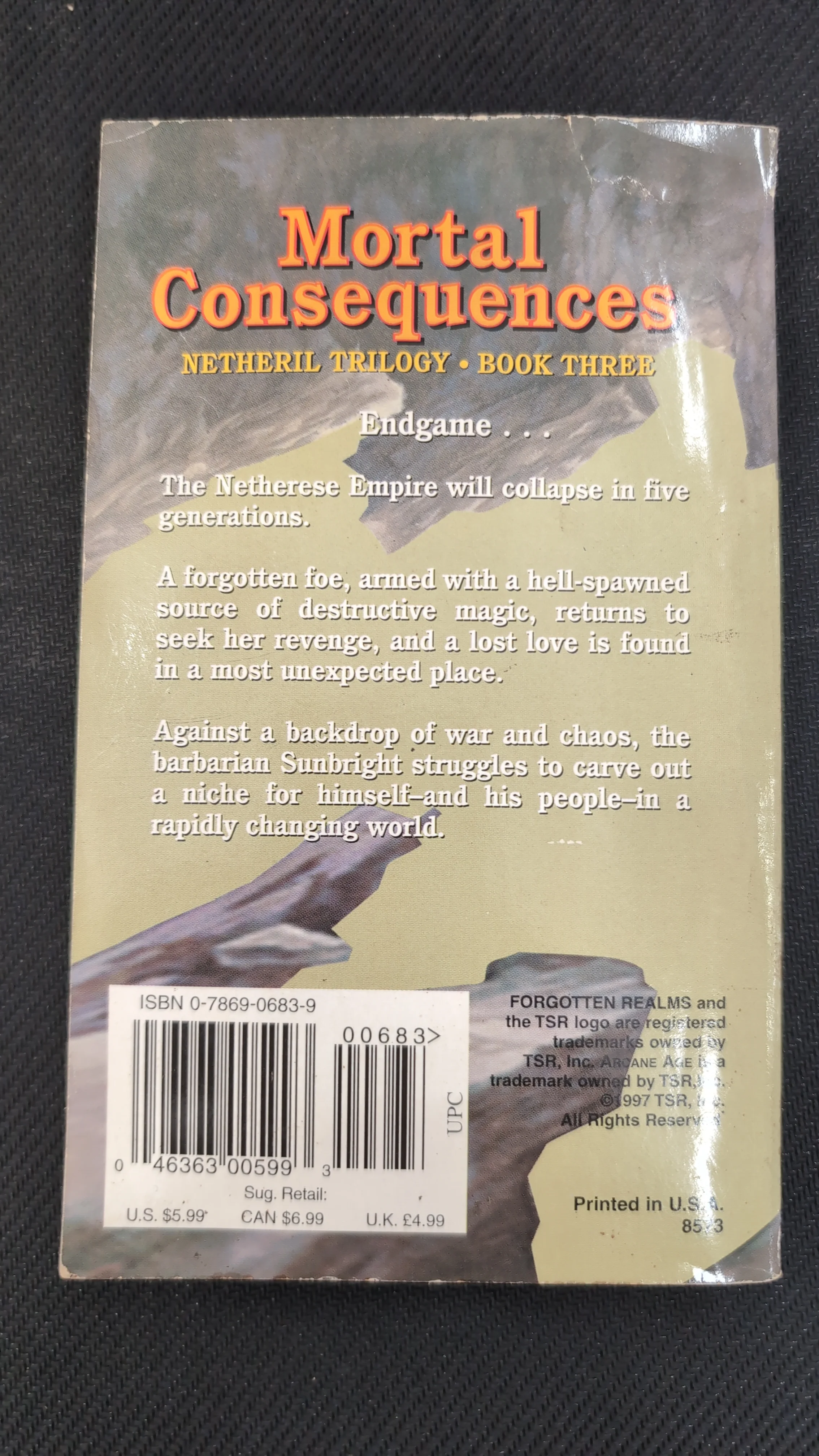 Forgotten Realms: Mortal Consequences - Arcane Age [ Paperback ] (USED) - Image 2