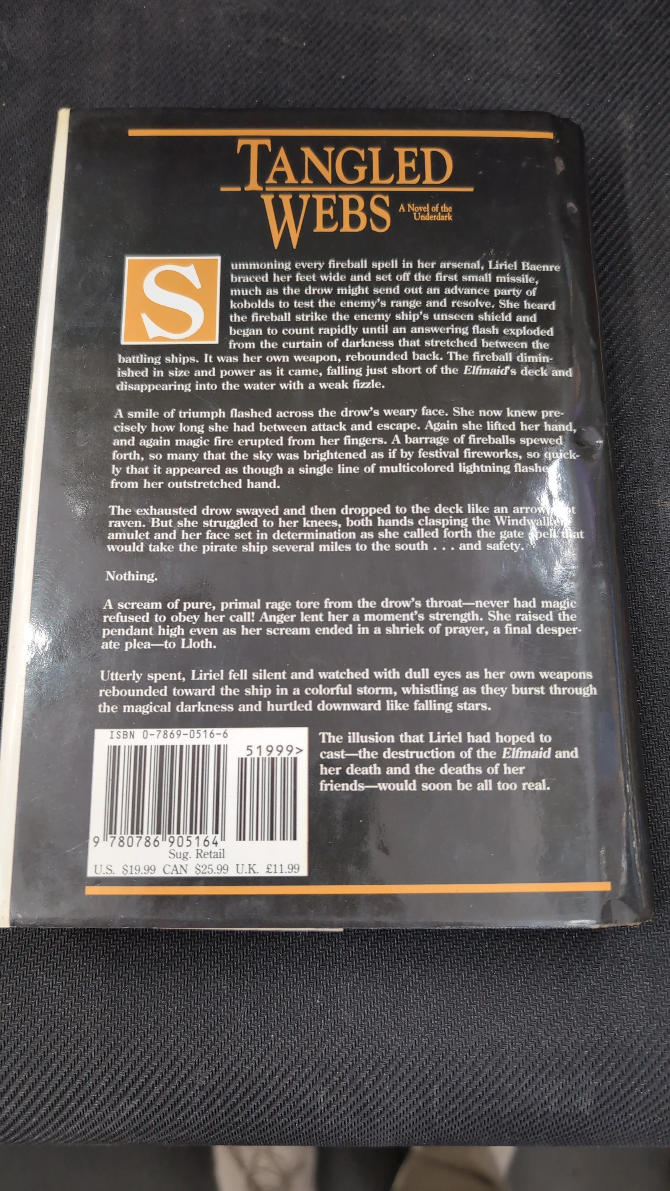 Forgotten Realms: Tangled Webs [ Hardcover ] (USED) - Image 2