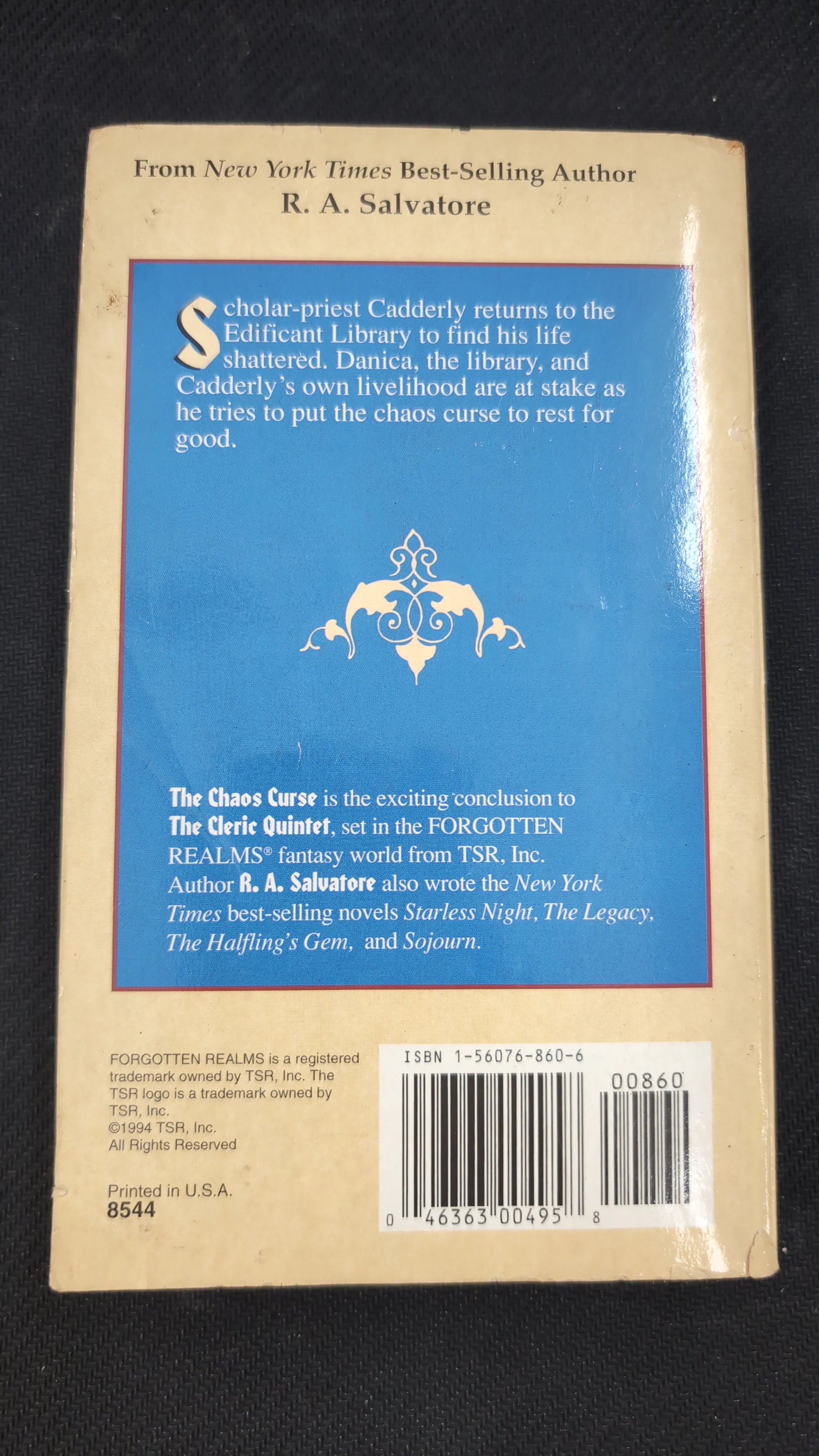 Forgotten Realms: The Chaos Curse - The Cleric Quintent Book V [ Paperback ] (USED) - Image 2