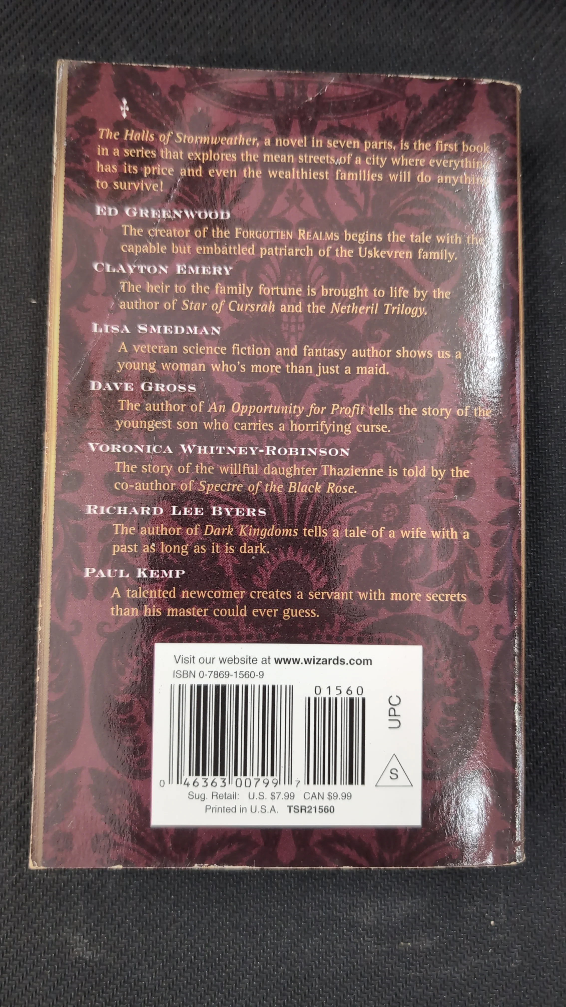 Forgotten Realms: The Halls of Stormweather [ Paperback ] (USED) - Image 2