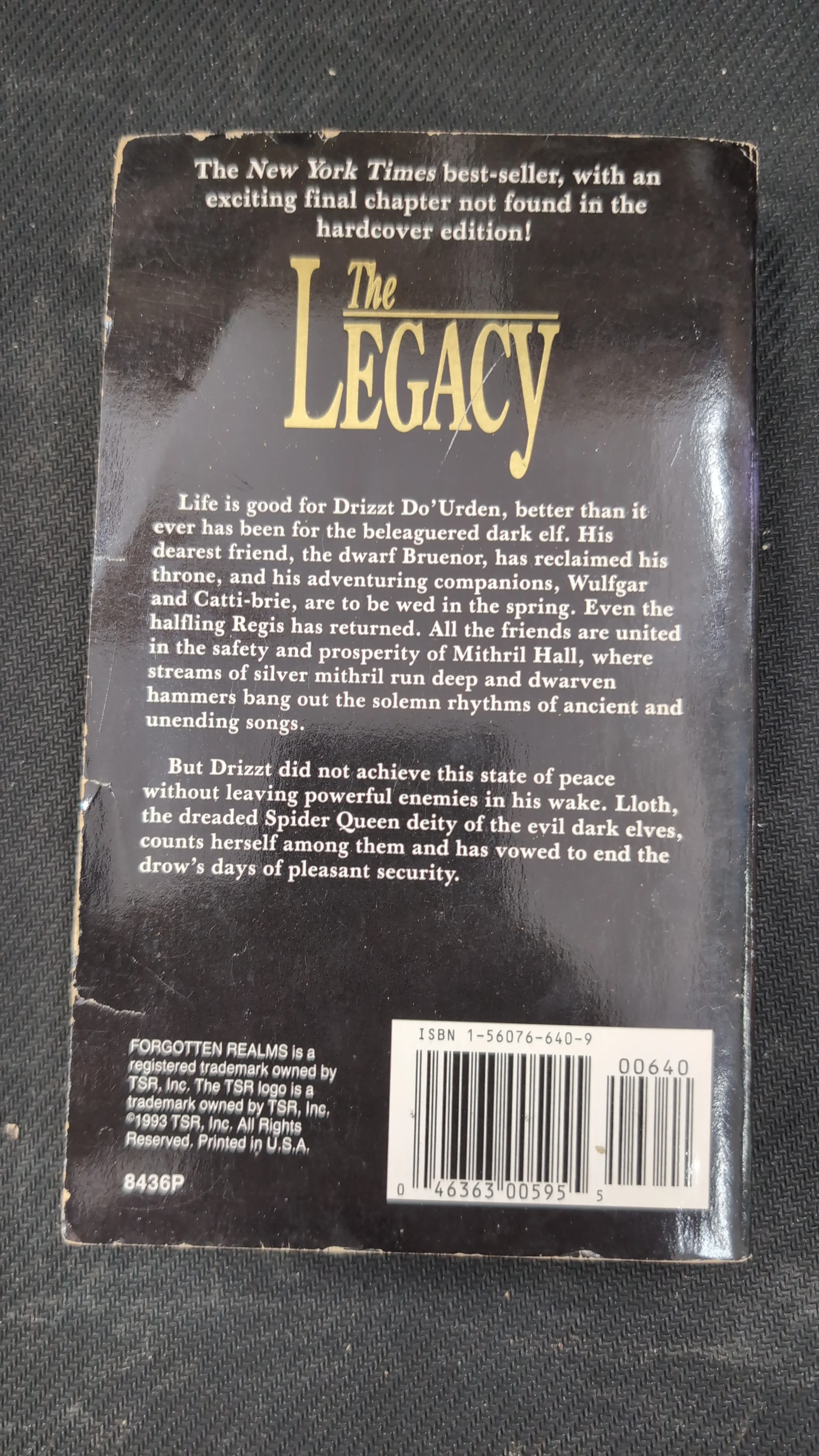Forgotten Realms: The Legacy [ Paperback ] (USED) - Image 2