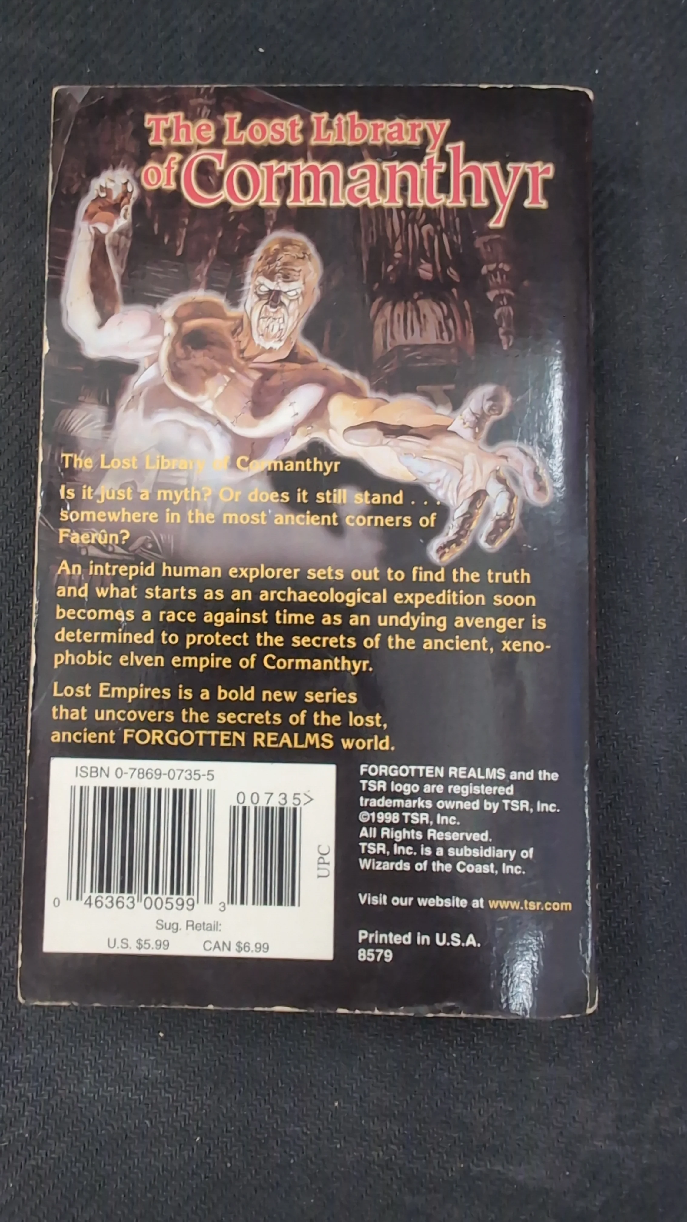 Forgotten Realms: The Lost Library of Cormanthyr - Lost Empires [ Paperback ] (USED) - Image 2