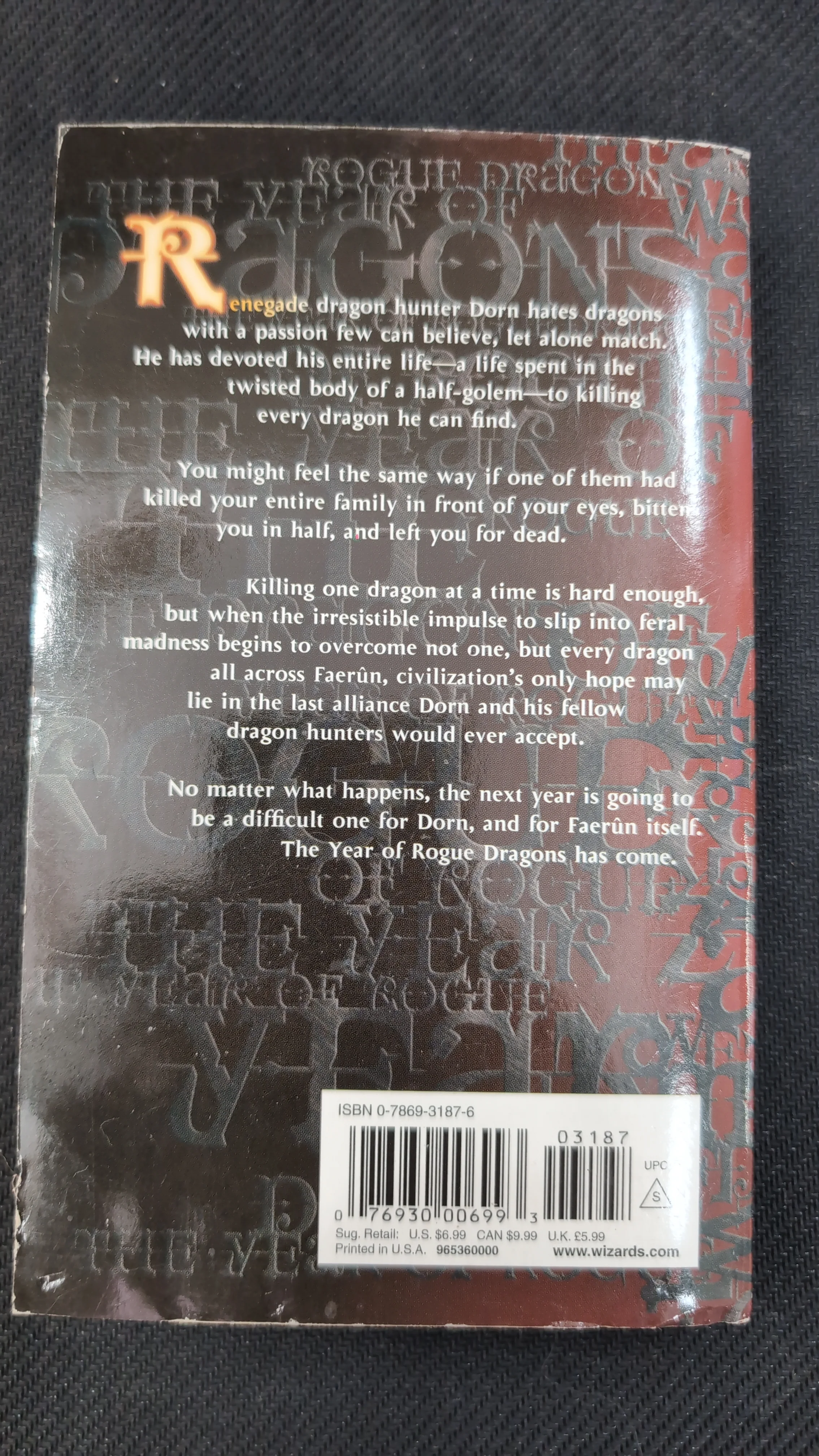 Forgotten Realms: The Rage - The Year of Rogue Dragons [ Paperback ] (USED) - Image 2