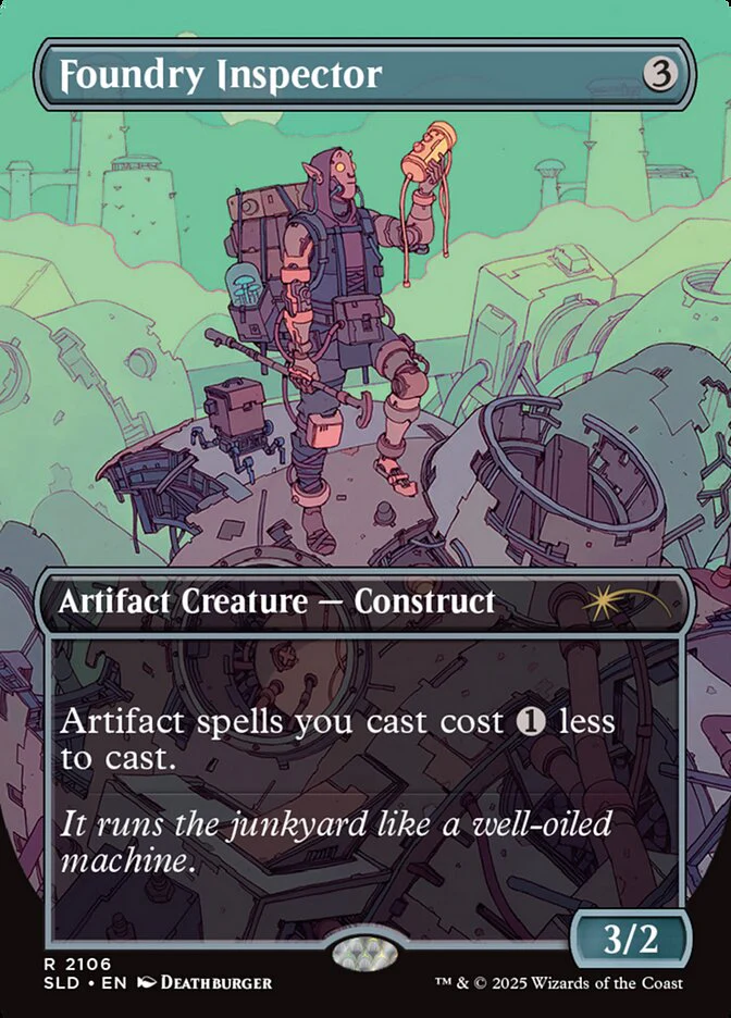 Foundry Inspector [#2106 Galaxy Foil] (SLD-R)