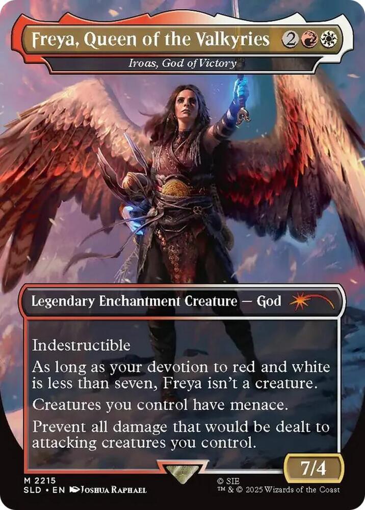 Freya, Queen of the Valkyries - Ironas, God of Victory (SLD-M-2215)