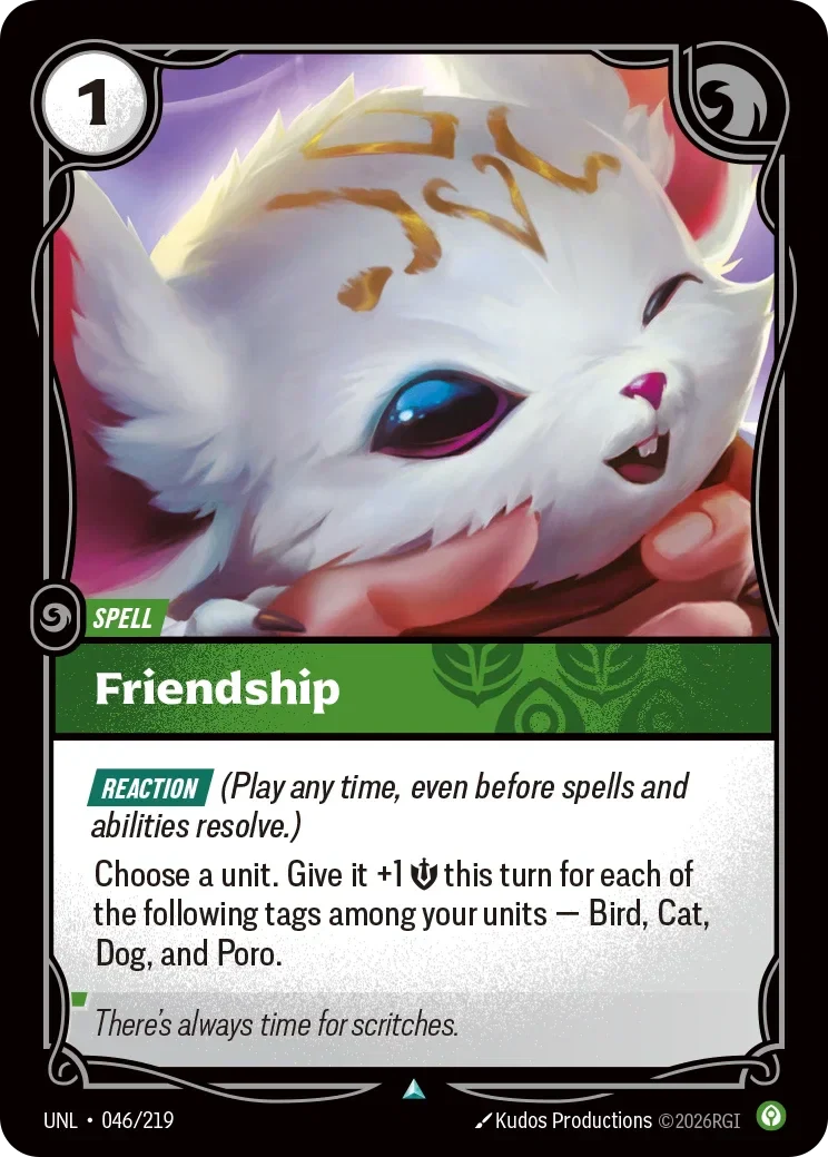 Friendship - 046/219 (UNL)  Uncommon