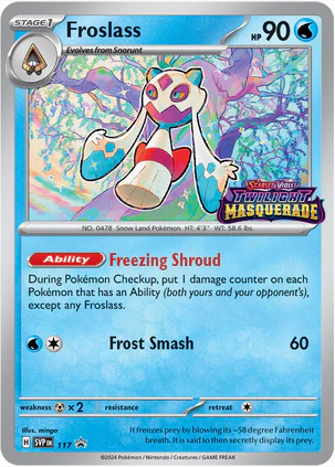 Froslass - 117 (SVP) Promo - Near Mint Holofoil