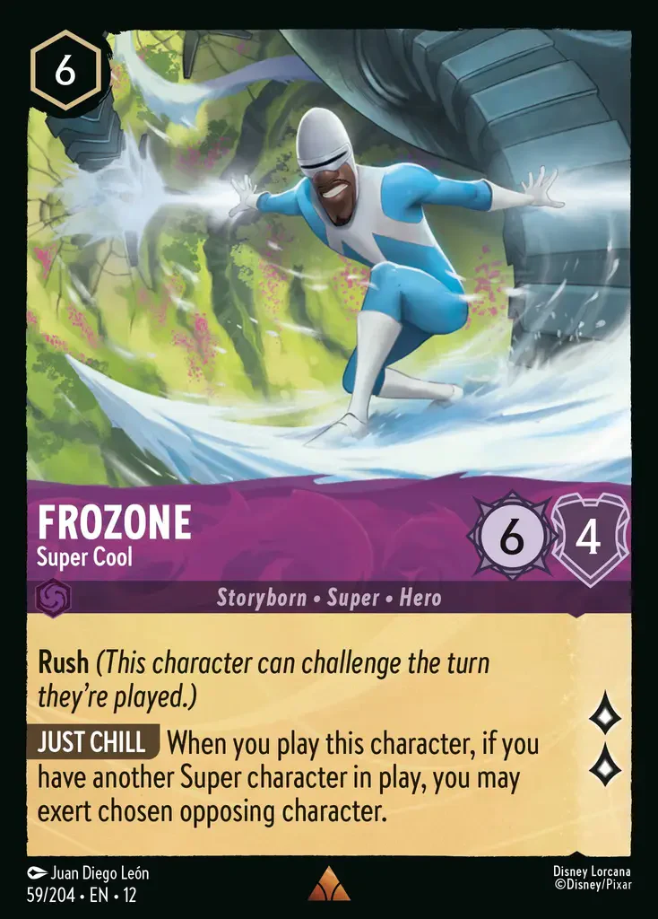 Frozone - Super Cool (Wilds Unknown - 059/204) Rare