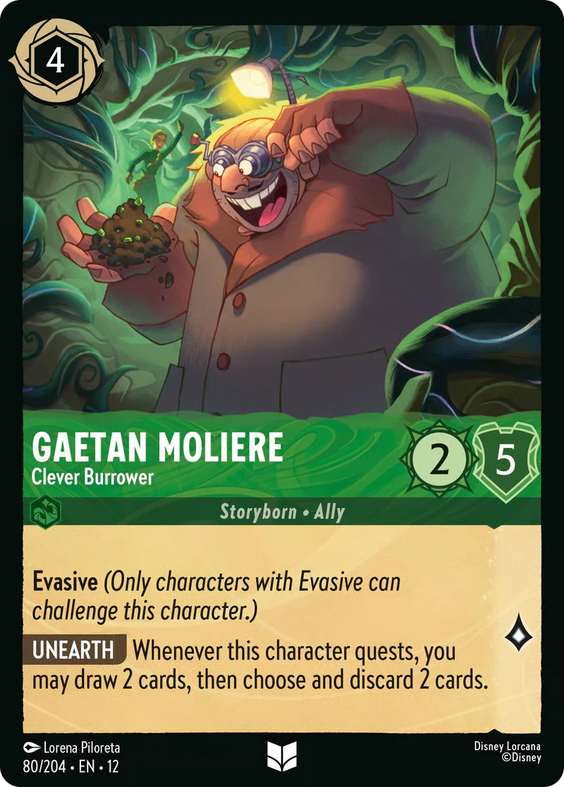 Gaetan Moliere - Clever Burrower (Wilds Unknown - 080/204) Uncommon