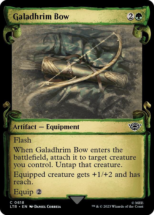 Galadhrim Bow [#0618 Showcase Scrolls] (LTR-C)