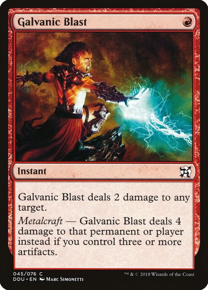 Galvanic Blast (DDU-C) Heavy Play