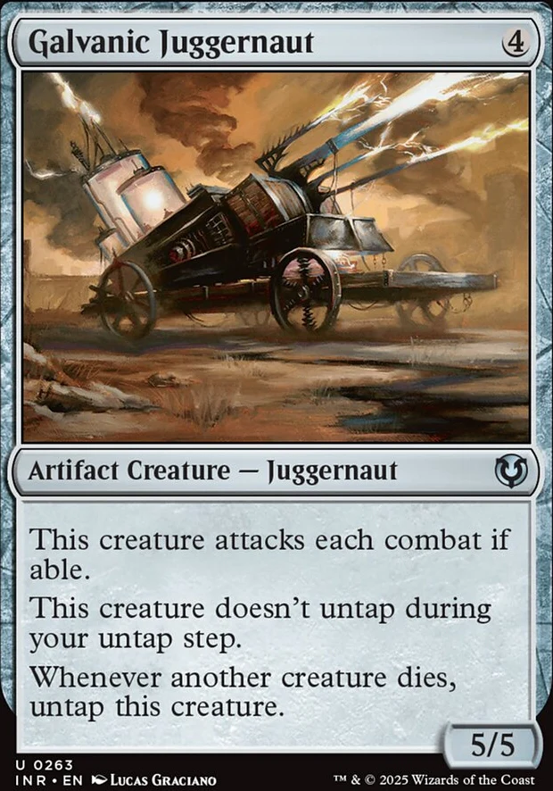 Galvanic Juggernaut [ #0263 ] (INR-U)
