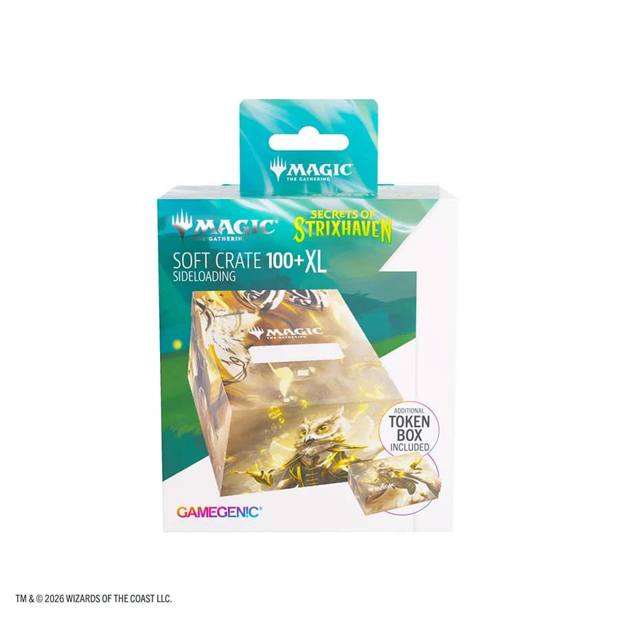 Gamegenic: Soft Crate 100 XL Sideloading - MTG: Secrets of Strixhaven - Stirring Hopesinger & Inkling