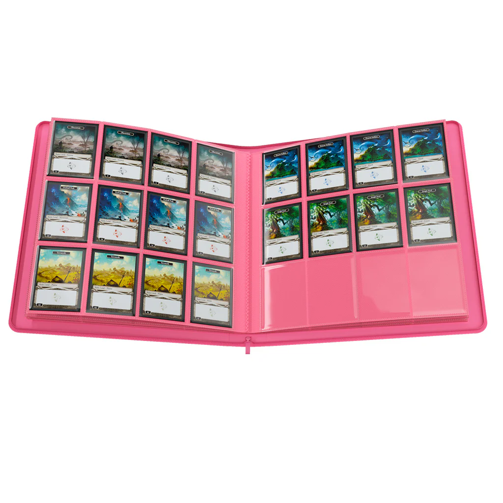 GameGenic: Zip-Up Album 24-Pocket - Pink - Image 2