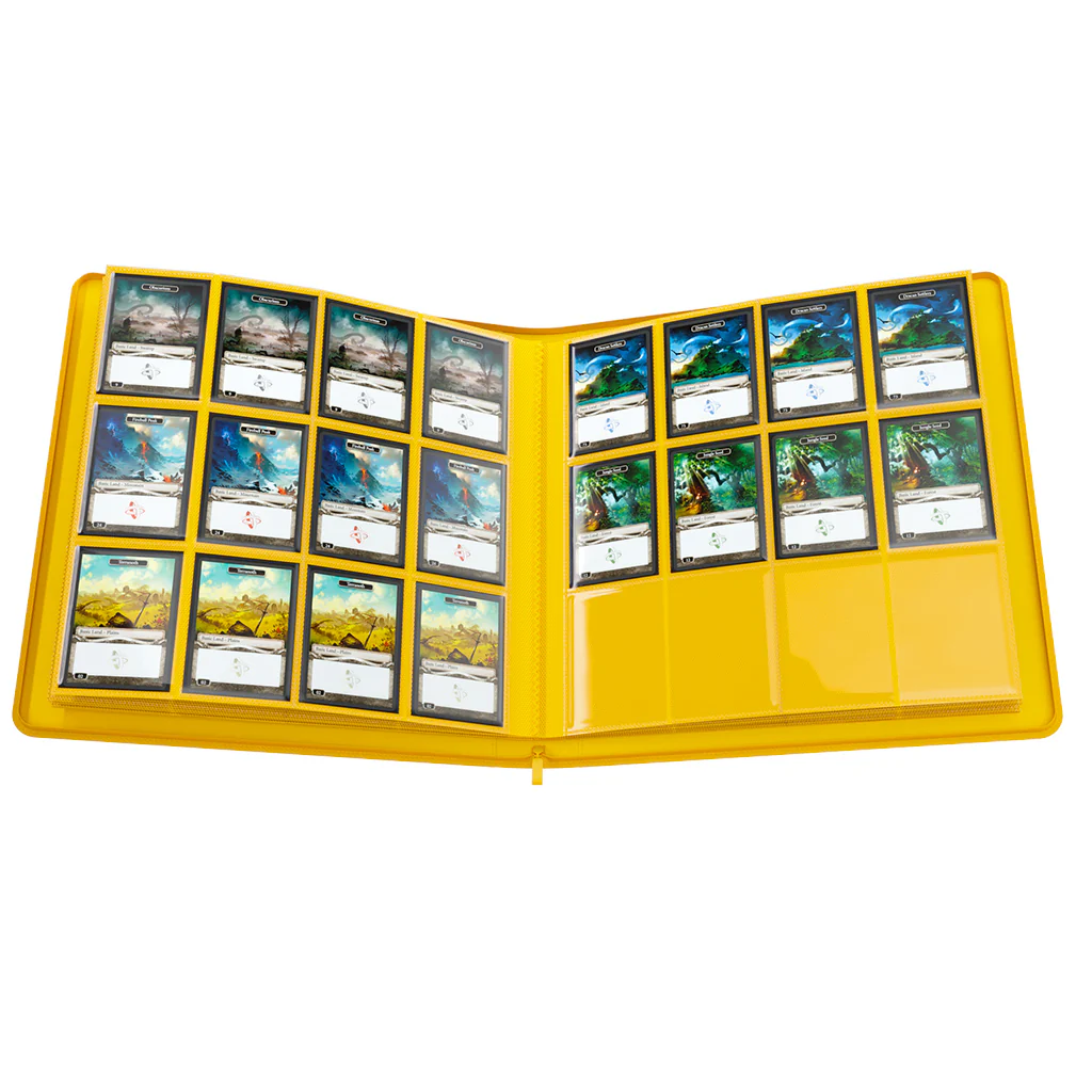 GameGenic: Zip-Up Album 24-Pocket - Yellow - Image 2