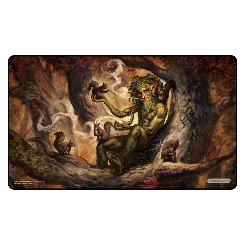 GamerMats: Playmat - Squirrel Hermit