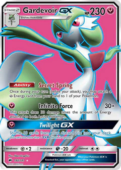 Gardevoir GX (Full Art) - 140/147 (SM:BUS) Ultra Rare - Heavy Play Holofoil