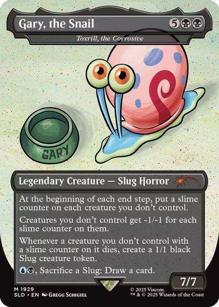 Gary, the Snail - Toxrill, the Corrosive [#1929] (SLD-M)