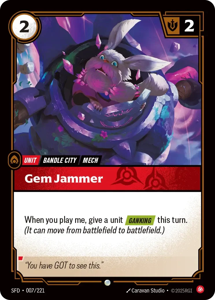 Gem Jammer - 007/221 (SFD) Common