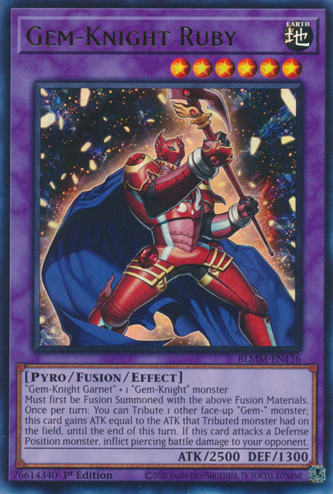 Gem-Knight Ruby (BLMM-EN136)