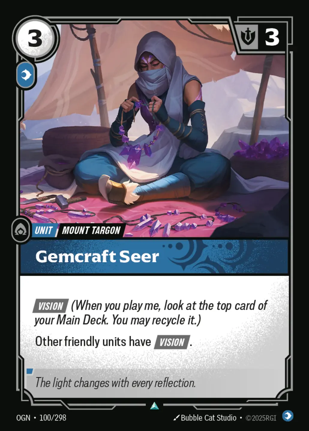 Gemcraft Seer - 100/298 (OGN) Uncommon