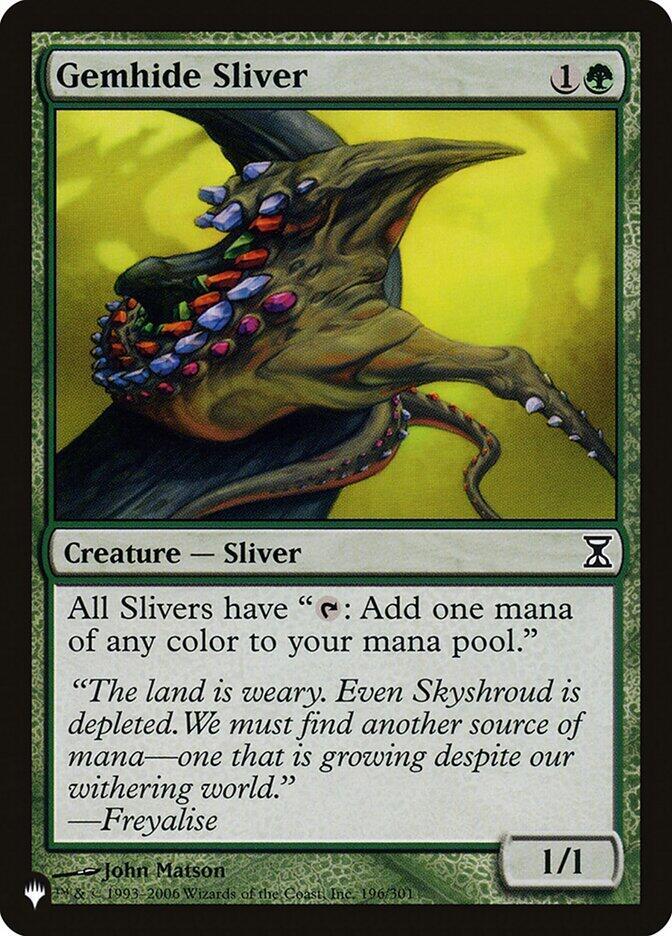 Gemhide Sliver (TSP-C-LIST)