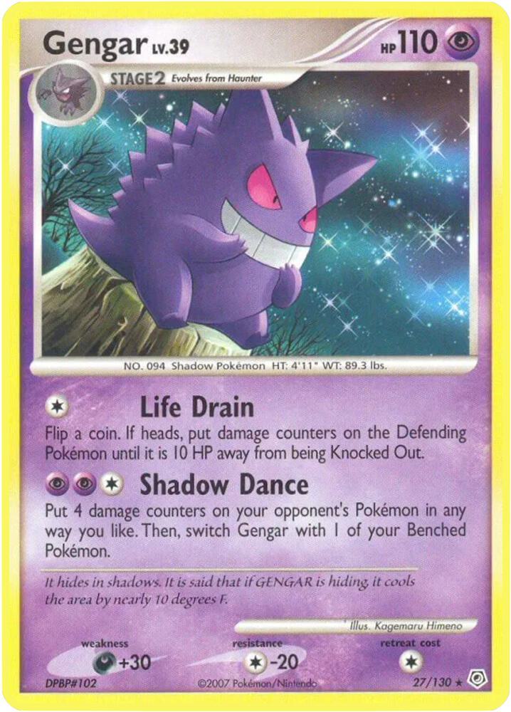 Gengar (27/130) Damaged