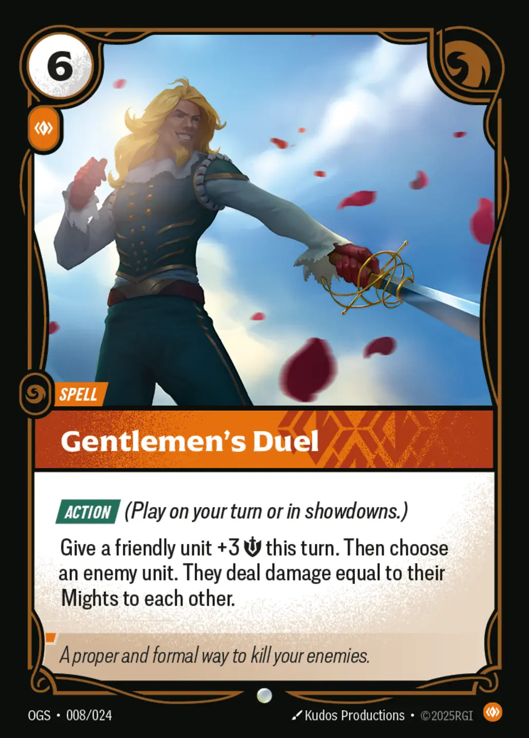 Gentlemen's Duel - 008/024 (OGS) Common
