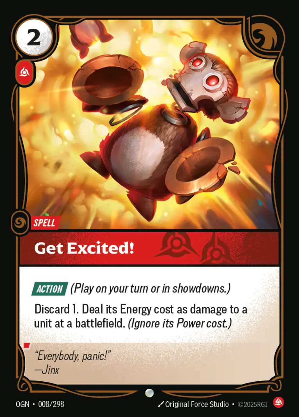 Get Excited! - 008/298 (OGN) Common